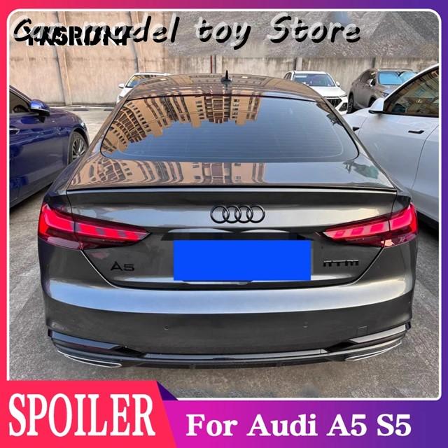 【並行輸入品】アウディ   A5 スポイラー 2017 2018 2019 2020 高品質 ABS 樹脂プライマー色リア トランク リップ翼｜Car model toy Store