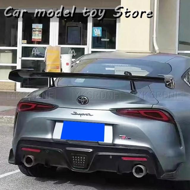 【並行輸入品】トヨタ   スープラ A90 A91 2019-2022 高品質カーボンリアグロスブラックスポイラーウィングトランクリップブーツカバの画像