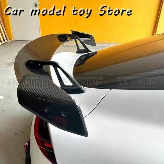 【並行輸入品】トヨタ   スープラ A90 A91 2019-2022 高品質カーボンリアグロスブラックスポイラーウィングトランクリップブーツカバの画像