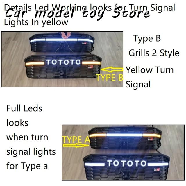 並行輸入品】 LEDS LANDCRUISER LC300 2023 2024 2025 フロントグリル