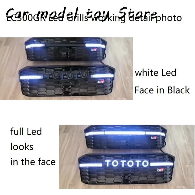 並行輸入品】 LEDS LANDCRUISER LC300 2023 2024 2025 フロントグリル