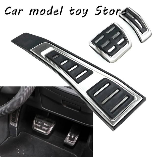 並行輸入品】アウディ 3点セット RHD用ステンレス 製カーフットレスト