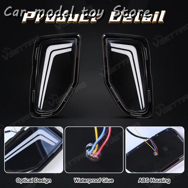 並行輸入品】トヨタカローラクロス2024用カーLED DRLデイタイム