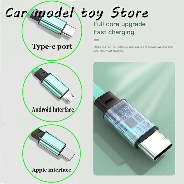 並行輸入品】レクサス 車内 3 IN 1 マイクロ USB タイプ C 高速充電