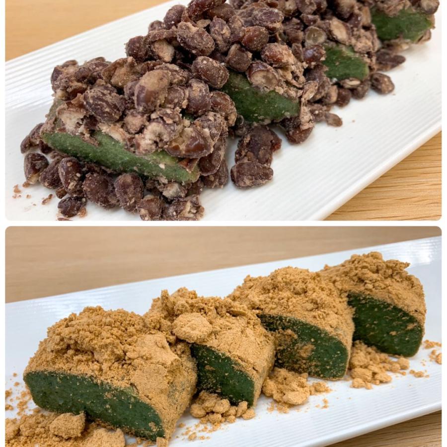 【生餅】韓国餅 コリアン餅 「小豆(あずき) きな粉 」(400g×6本×2色)｜ プレゼント 手土産 お取り寄せ お餅 手作り 韓国料理 国産原料 よもぎ |  | 01