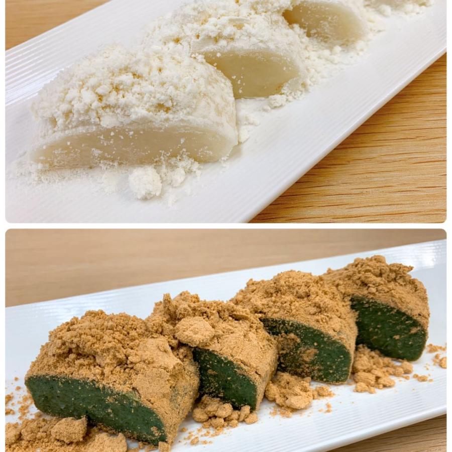 【生餅】韓国餅 コリアン餅 「 きな粉 白いんげん 」(400g×6本×2色)｜ プレゼント 手土産 お取り寄せ お餅 手作り 韓国料理 国産原料 よもぎ |  | 01