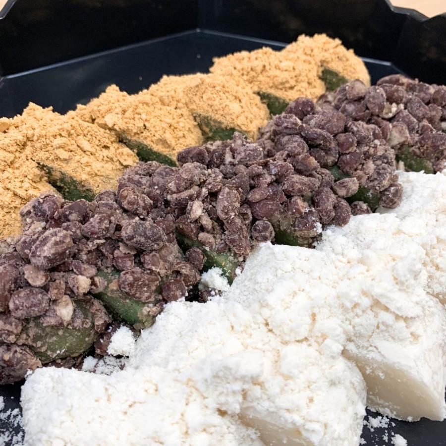【冷凍】韓国餅 コリアン餅 「小豆(あずき)・きな粉・白いんげん」(270g×3本) |  | 01