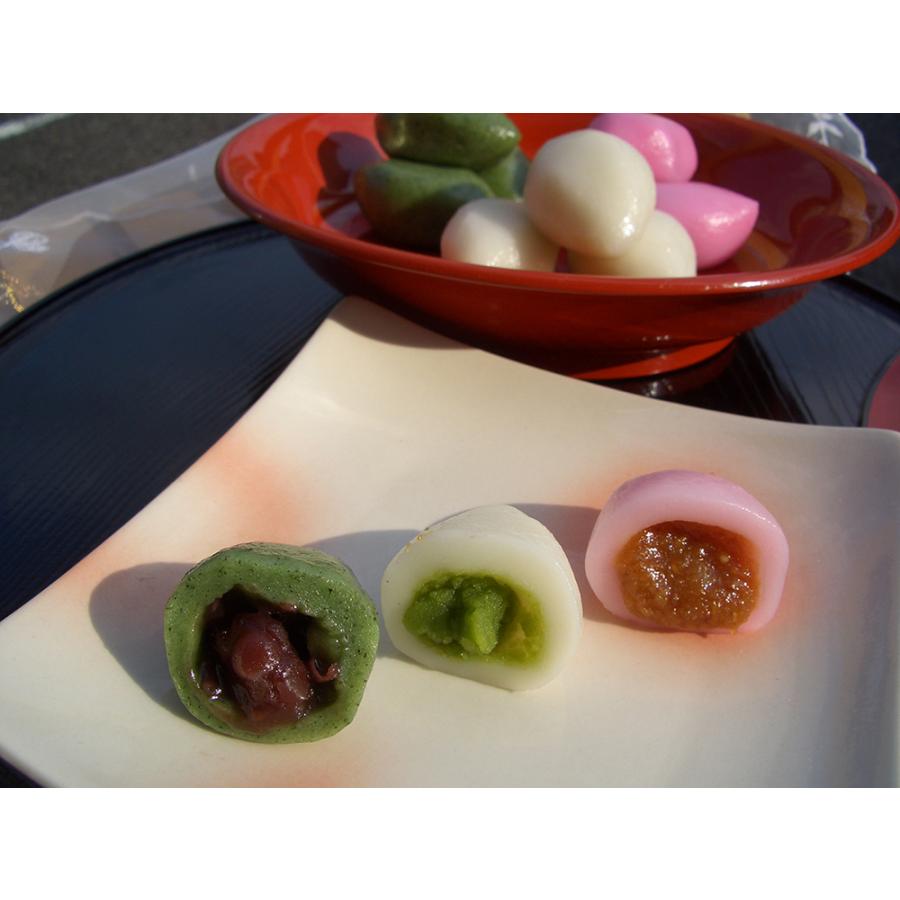 韓国餅 ソンピョン(松餅)　三色セット（210g×3)｜ プレゼント 手土産 お菓子 お餅 手作り 小豆 あんこ 抹茶 人気 お取り寄せ スイーツ デザート 韓国 |  | 01