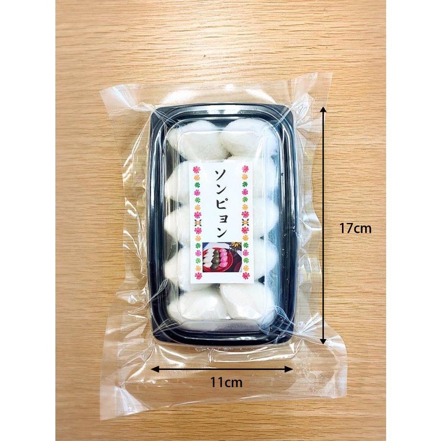 韓国餅 ソンピョン(松餅)　三色セット（210g×3)｜ プレゼント 手土産 お菓子 お餅 手作り 小豆 あんこ 抹茶 人気 お取り寄せ スイーツ デザート 韓国 |  | 06