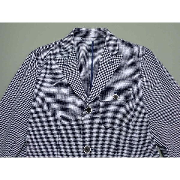 ◎極美品 ミツミネ テーラード 千鳥柄 M ウール 高級生地 春夏 アンコン Mitsumine（ミツミネ） 千鳥格子 ジャケット・M△ミツミネ/ストレッチ