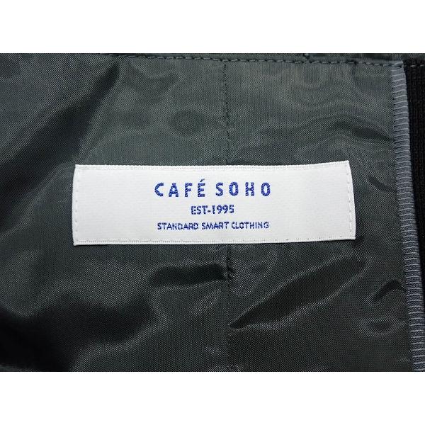 CAFE SOHO ジャケット・A5△カフェソーホー/テーラード/家庭洗濯可能