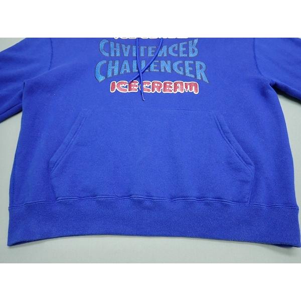 ICECREAM スウェットパーカー・S△アイスクリーム/日本製/23*12