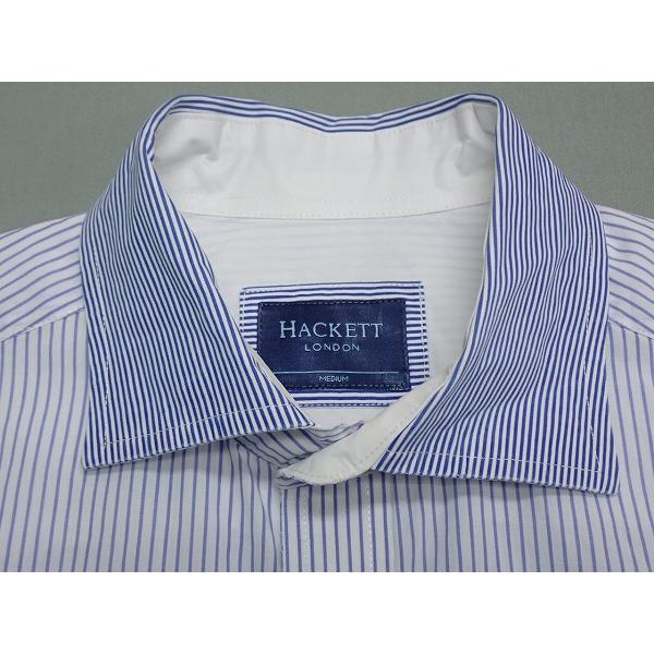 送料無料 HACKETT LONDON 肘パッチ付き シャツ・M スリムフィット△ハケットロンドン/24*3*4-21｜k-eshop｜08