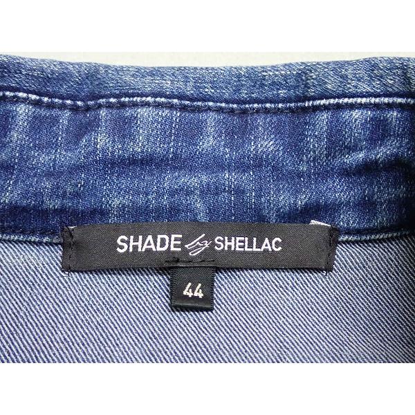 SHADE by SHELLAC デニムシャツ・44△シェイドバイシェラック/ユーズド