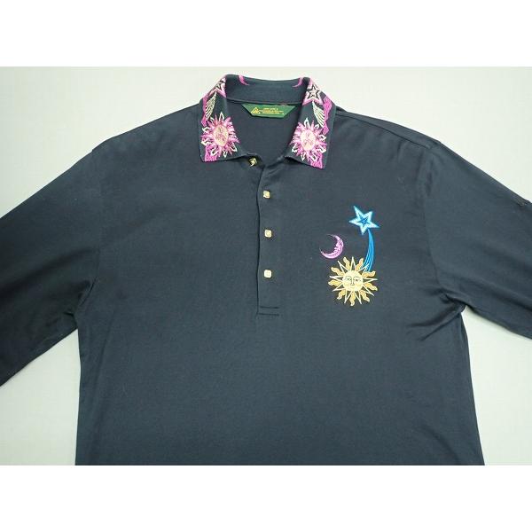 J's ポロシャツ・L△ジェイズ/ジャンボ尾崎/ゴルフ/長袖/メンズ/25長1