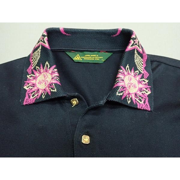 J's ポロシャツ・L△ジェイズ/ジャンボ尾崎/ゴルフ/長袖/メンズ/25長1