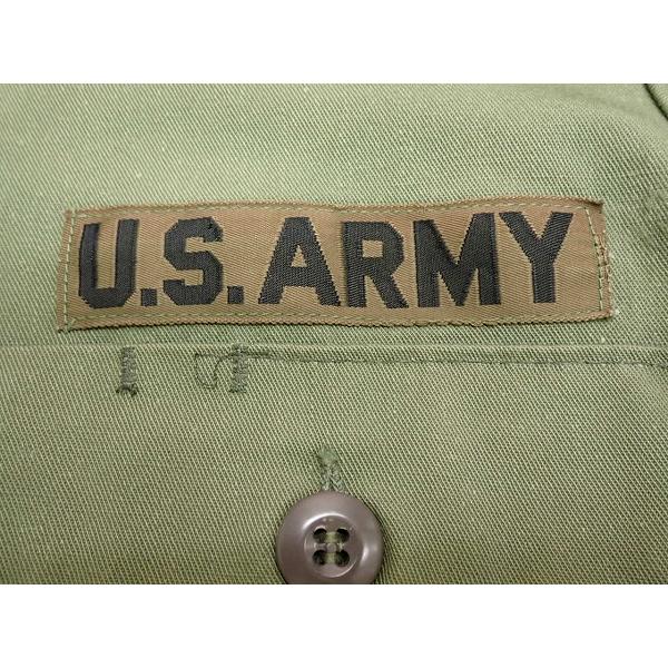 米軍実物 ユーティリティーシャツ△ビンテージ/ミリタリー/メンズ/25長