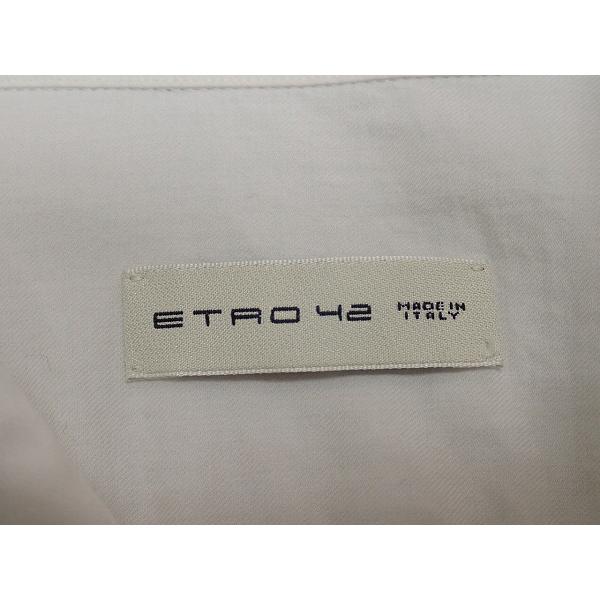 ETRO（エトロ） 送料無料 総柄シャツ・42△エトロ/伊製/渡り鳥/メンズ