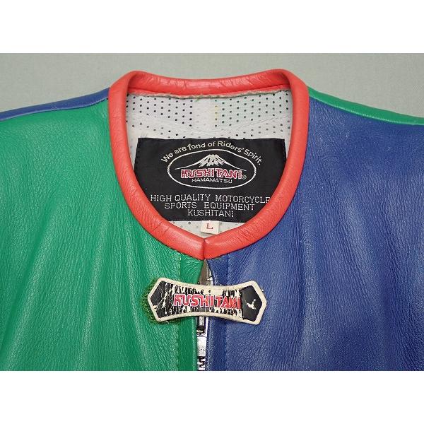 クシタニ（KUSHITANI） KUSHITANI MFJ公認 レーシングスーツ・L/難有り