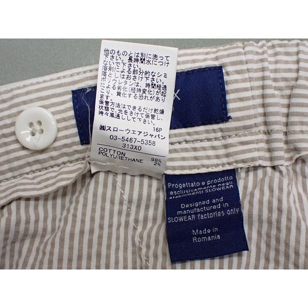 INCOTEX（インコテックス） シアサッカー調パンツ・52▽インコテックス
