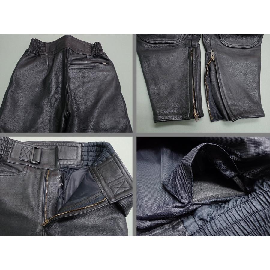 クシタニ（KUSHITANI） レザーパンツ△クシタニ/日本製/黒/メンズ/@A1
