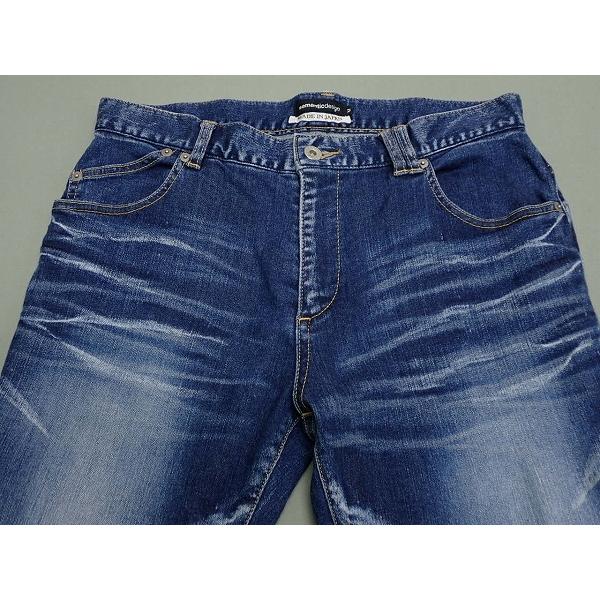 semantic design（セマンティックデザイン） 色落ち加工ジーンズ・M