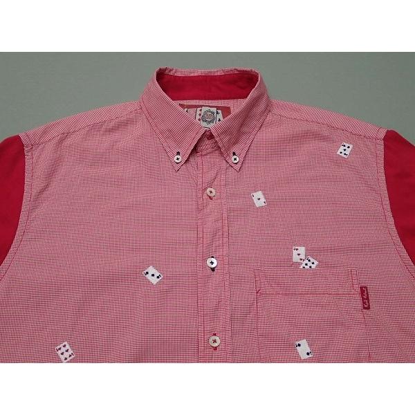 Karl Helmut 送料無料 シャツ・4/L◇カールヘルム/トランプ柄/刺繍/@B3