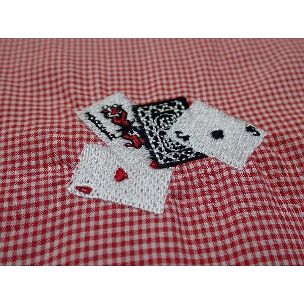 Karl Helmut 送料無料 シャツ・4/L◇カールヘルム/トランプ柄/刺繍/@B3