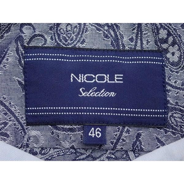 NICOLE ニコル 迷彩柄ジャケット size 46 ペイズリー NICOLE ニコル 迷彩柄ジャケット size 46 ペイズリー