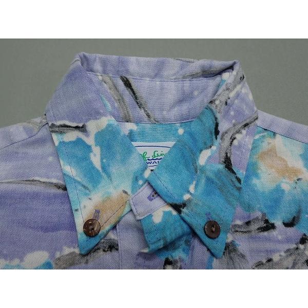 Surf Line Hawaii 送料無料 Surf Line USA製 プルオーバーシャツ・S