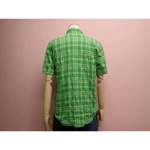 トップス Papas Gingham Check L/S Shirt Papas Cotton Gingham Check Shirt Navy,White L (K-129797