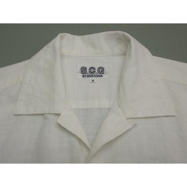 SINA COVA（シナコバ） 送料無料 S.C.G BY SINA COVA オープンカラー