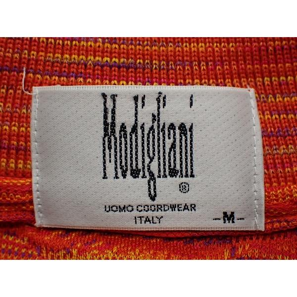 Modigliani 半袖ニット・M◇モディリアーニ/3Dニット/ポロシャツ/23*7 