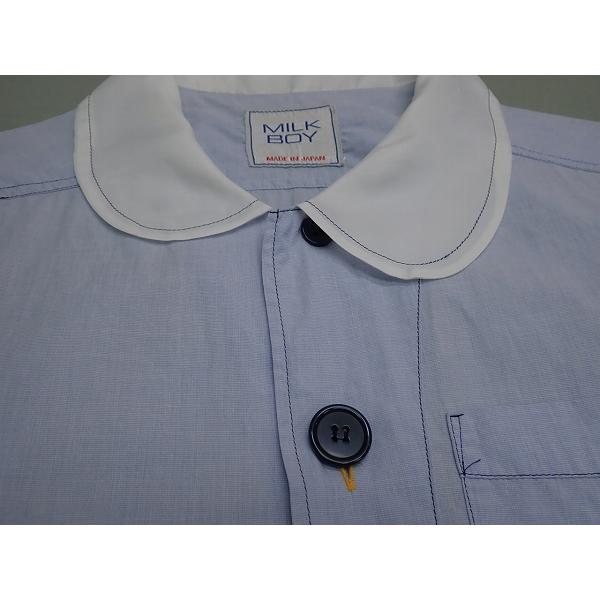 MILKBOY 送料無料 MILK BOY ラウンドカラーシャツ◇ミルクボーイ  
