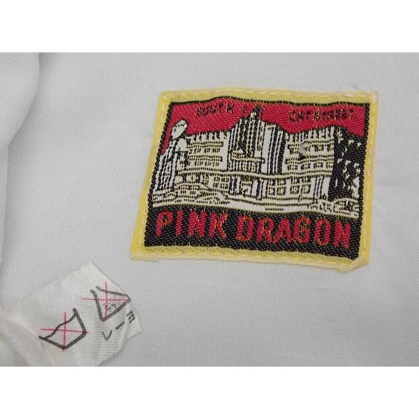 送料無料 PINK DRAGON ループカラーシャツ◇ピンクドラゴン/ロカビリー