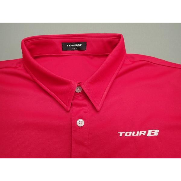 ☆美品☆TOUR B ゴルフシャツ TOUR B 送料無料 シャツ サイズL ツアーB ブリヂストン ゴルフ 半袖