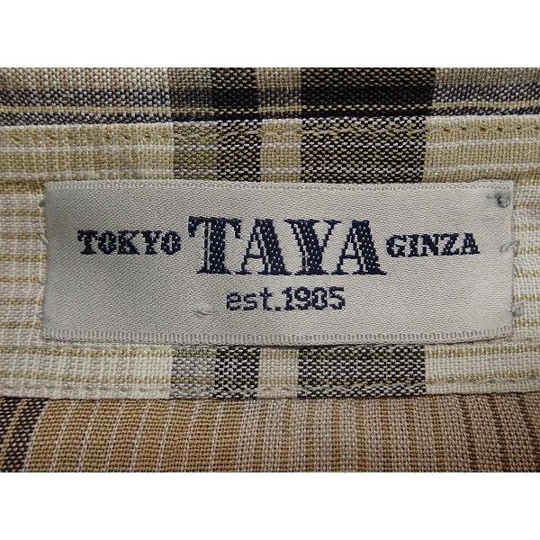 未使用　TAYAシャツ　Mサイズ 送料無料 TAYA シャツ・M◇銀座田屋/タヤ/半袖/メンズ/26皐4-25