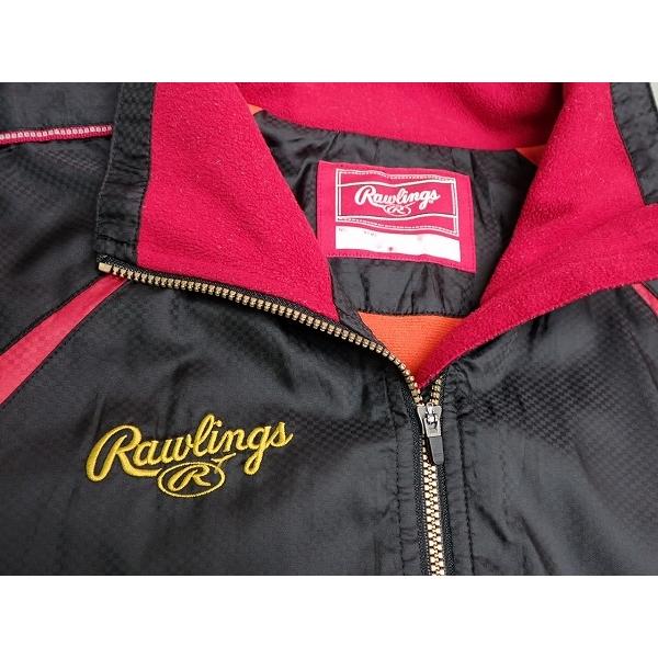 Rawlings 裏フリース ナイロンジャケット・M□ローリングス/野球 Rawlings 裏フリース ナイロンジャケット・M□ローリングス/野球