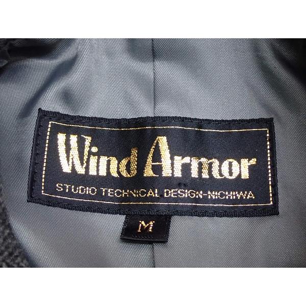 Wind Armor カシミヤ100％コート・M□ウインドアーマー/ヘリンボーン 