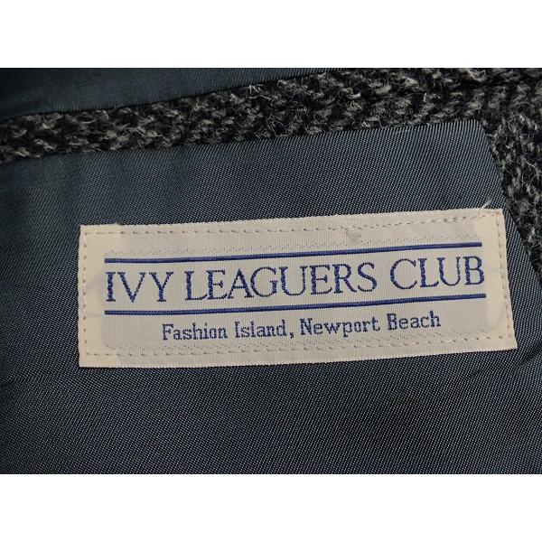 IVY LEAGUERS CLUB ツイードジャケット・96A7□テーラード/24*1*1-6 