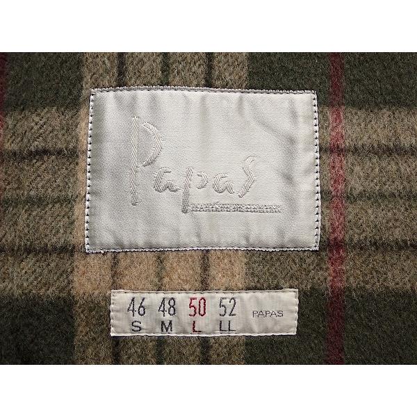 PAPAS（パパス） ウールジャケット・L□パパス/パイピングジャケット