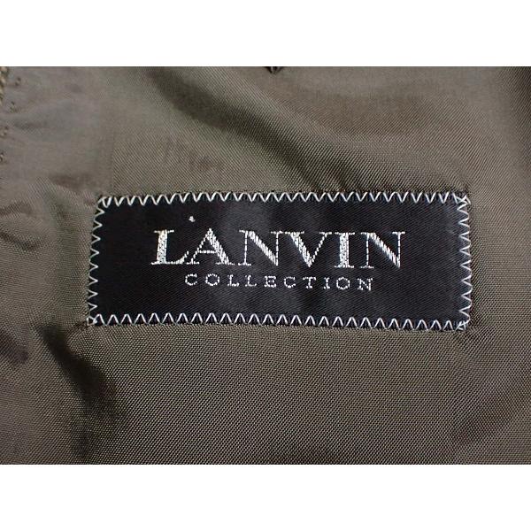 LANVIN COLLECTION 革使いジャケット・S50□ランバン/コレクション