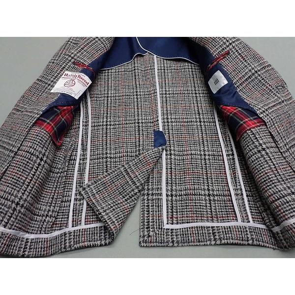 スーツセレクト　Harris Tweed ブラックウォッチ Y4 SUIT SELECT ハリスツイード ジャケット・・Y4□スーツセレクト
