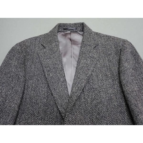Global TAILORING ハリスツイードジャケット・48□グローバルテーラ