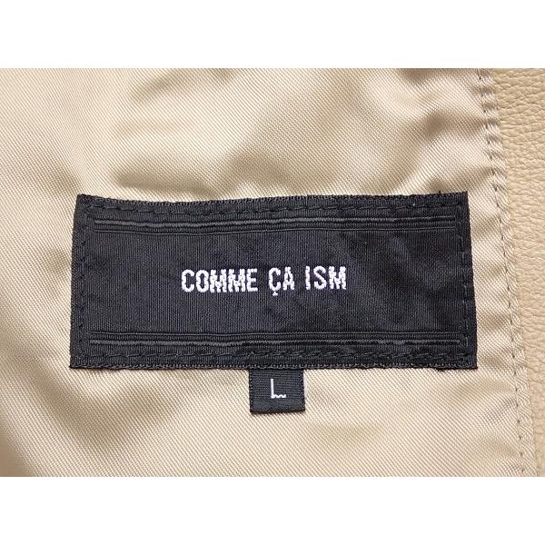 [新品]定価19,800円 COMME CA ISM エコレザージャケット L 新品]19800円 COMME CA ISM エコレザー ジャケット 黒 L - メルカリ