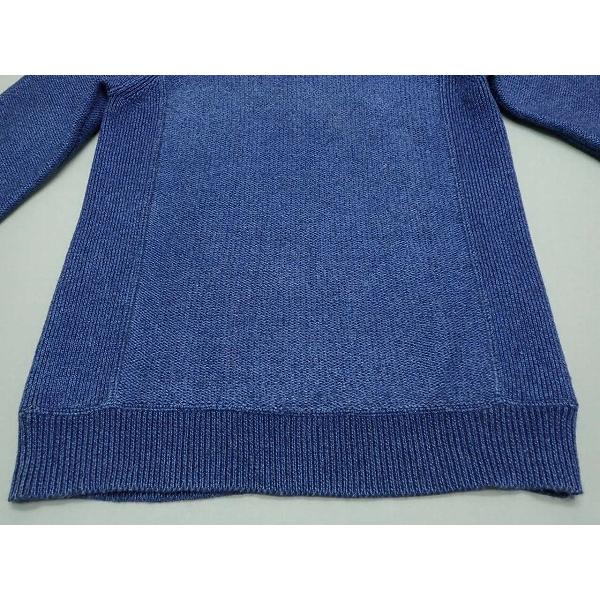 Original Blues インディゴ染め コットン×ウールセーター Original Blues インディゴ染め コットン×ウールセーター