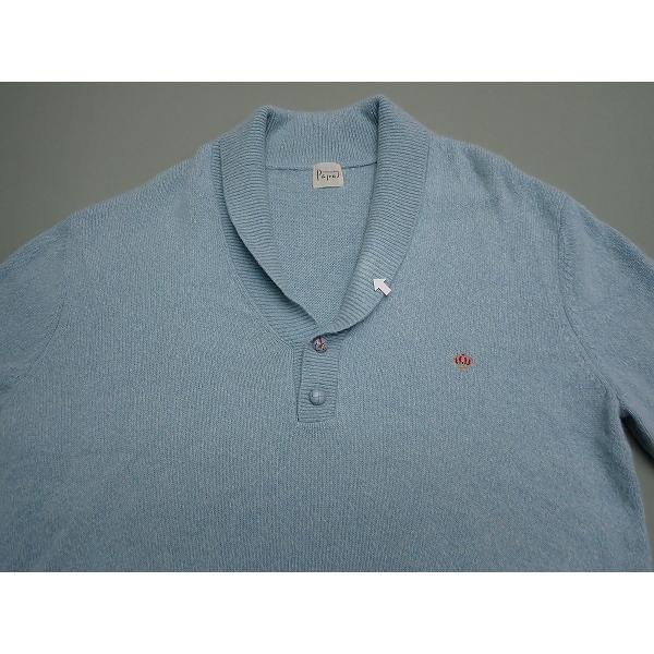 PAPAS（パパス） カシミヤセーター・L□パパス/カシミヤ100％/胡桃