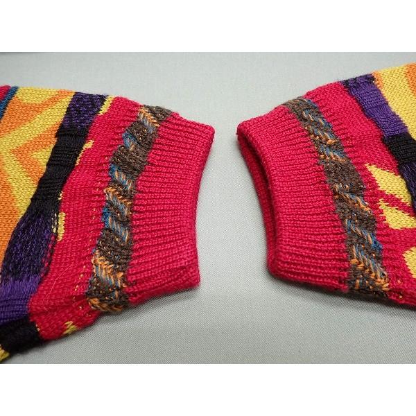 CORSINI 3Dニット ウールセーター・L□コルシーニ/立体編み/メンズ/@A1