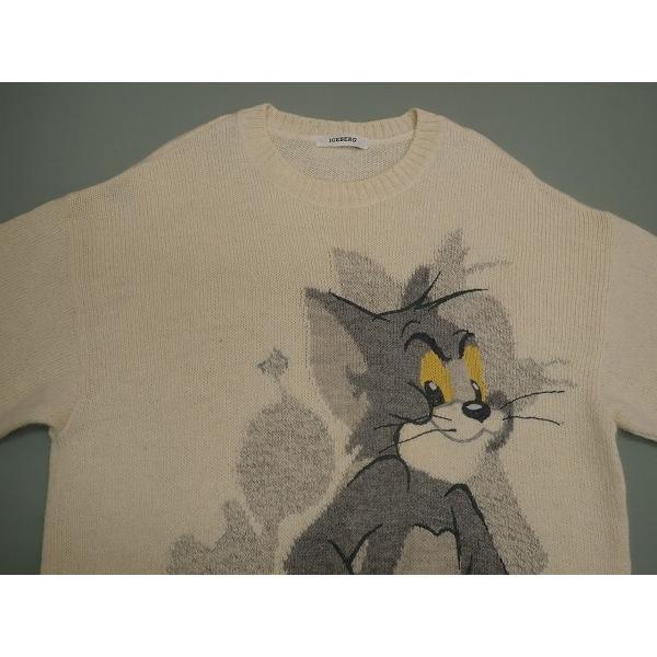 ICEBERG トムとジェリー ニットセーター　ヴィンテージ ICEBERG（アイスバーグ） トムとジェリー セーター□アイスバーグ/伊製