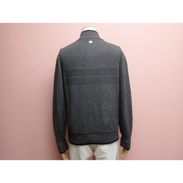 SRIXON by DESCENTE 裏地付きハーフジップセーター・M□スリクソンバイ